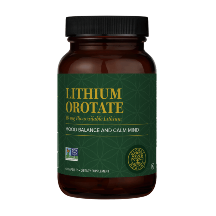 Lithium Orotate bottle