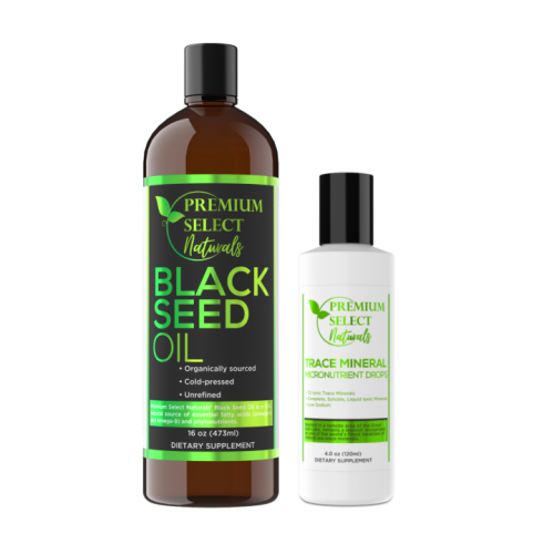 PSN Black Seed Oil & PSN Trace Minerals (SAVE 10%)