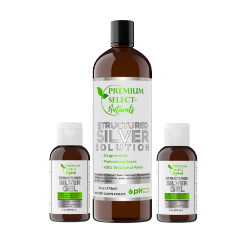 PSN Structured Silver Solution & Gel (Save 15%)